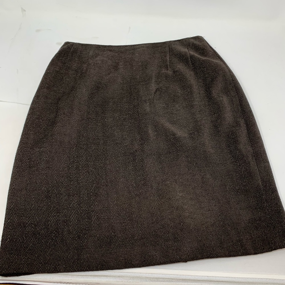 Emanuel Ungaro mini skirt size 2 brown C2